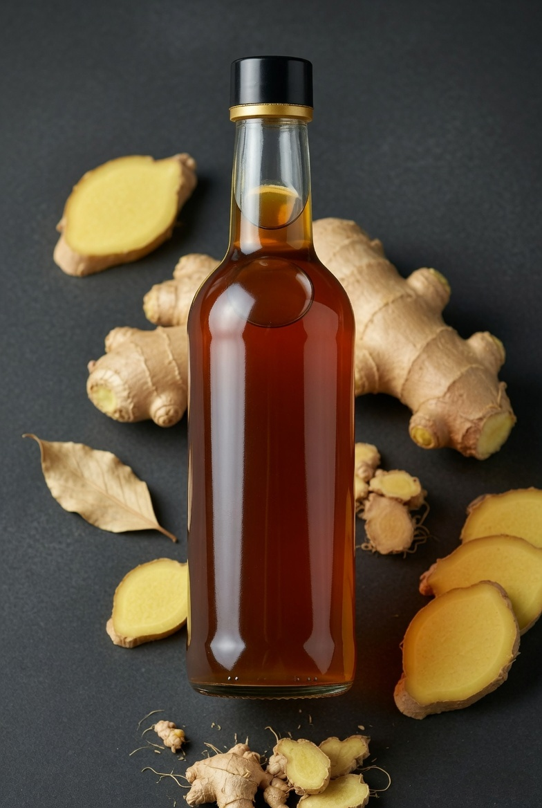 Fresh ginger syrup
