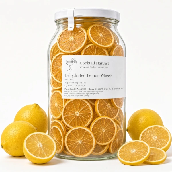 Dehydrated Lemon Wheels